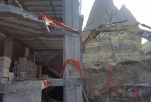 Kapadokyada otel ykmlar balad