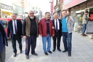 Bykkl, Eski Sanayi Esnafn Ziyaret Etti