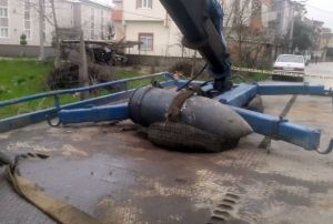 Kocaeli'de 200 kiloluk top mermisi bulundu
