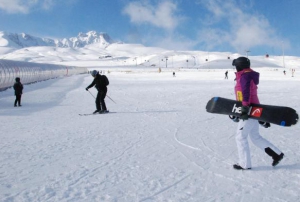 Erciyes, 22 bin yabanc turisti arlad