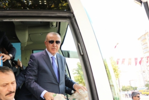 Cumhurbakan Erdoan Kayseri'de