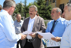 Sivas Caddesi'ne seri ulam iin Melikgazi destei