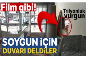 Kuyumcuda film gibi soygun: 1 trilyonluk vurgun yapp katlar