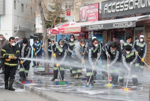 Belediyelerin temizlik yar sosyal medyaya damga vurdu