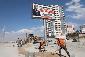 Melikgazi, ileye yeni yry yollar yapyor