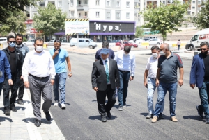 Cemil Baba Caddesi yenileniyor