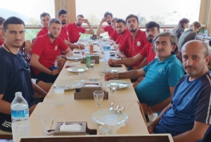 Melikgazi Belediyespor hazrlk ma oynad