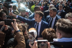 Fransada cumhurbakanl seiminin galibi Macron oldu