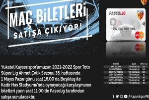 Kayserispor - Beikta ma biletleri sata kt