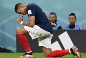 Mbappe, Dnya Kupasna damga vuruyor