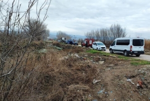  10 gndr kaypt, elbiseleri ve kemik paralar bulundu