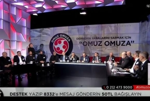 'Omuz Omuza' kampanyasnda 845.7 milyon lira yardm topland