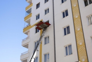 Depremden sonra yksek katl binalara rabet dt