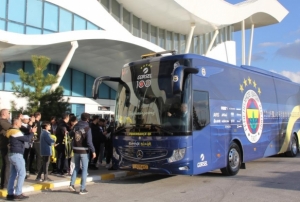 Fenerbahe kafilesi Sivasta