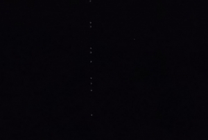 Starlink uydular Akale semalarnda grld