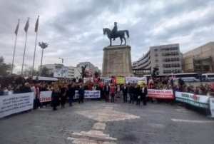 Atanmayan ğretmenler Ankarada eylem yaptı