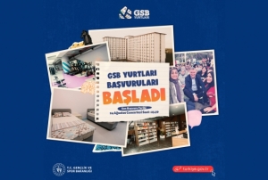 GSB Yurt Başvuruları Başladı