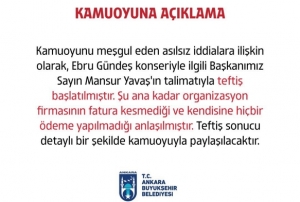 ABB'den Ebru Gndeş Aıklaması!