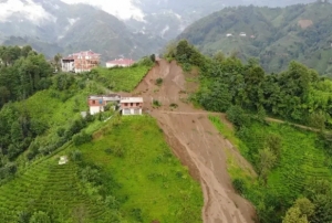 Karadeniz'de 'Heyelan' Tehlikesi