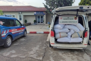 Jandarma milyonluk malzemeye el koydu
