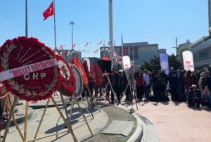 Taksim Meydan'nda 19 Mays treni