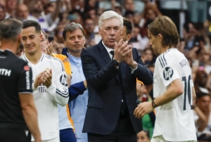 Ancelotti ve Modric, Real Madrid'e g