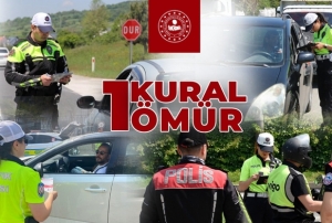 Vatandalara trafik kural uyars