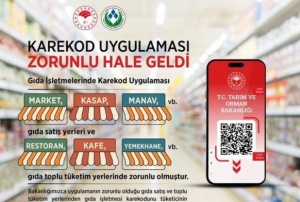 Gda iletmelerinde karekod uygulamas zorunlu oldu