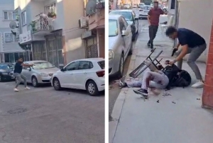 Polis merkezine saldr annn grntleri ortaya kt