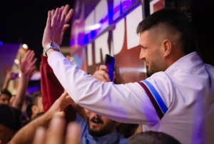 Trabzonspor taraftarndan takma des