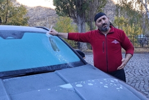 Termometreler eksi 7'yi gösterdi!