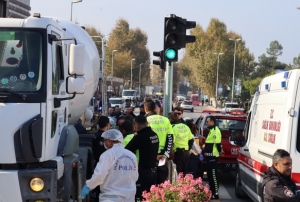 Yaşlı kadın feci şekilde can verdi