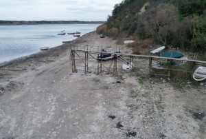 Terkos Gölü 10 metre çekildi