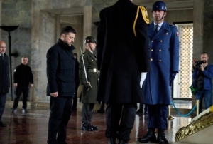 Ukrayna Devlet Başkanı Zelenskiy Anıtkabir’de