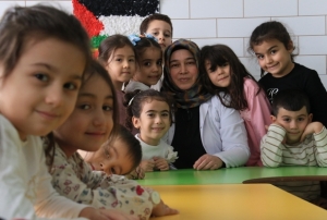 3 çocuk annesinin azmi