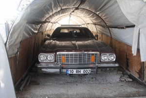 Sebze değil klasik araba yetişiyor