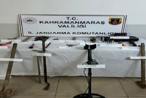 Kaçak kazı operasyonu!