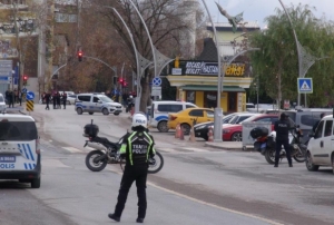 �ehir merkezinde filmleri aratmayan olay