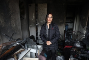 Yeni yuvalar� alev alev yand�