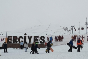 Erciyes’e ziyaretçi akını
