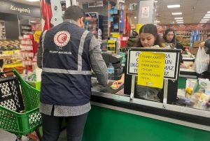 Ramazan �ncesi market denetimi