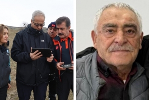 Hem havadan hem de karadan aran�yor