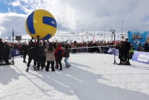 Erciyes'te rekor kırıldı