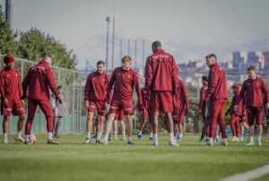 Trabzonspor, Karag�mr�k ma�� haz�rl�klar�n� s�rd�rd�