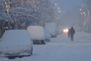 40 santimetre kar ya�d�!