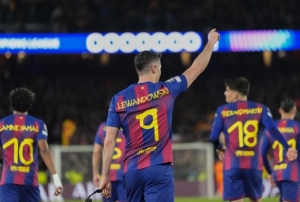 Barcelona, 7 golle �eyrek finale y�kseldi
