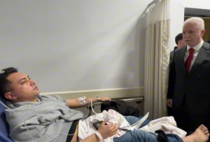 İstanbul Valisi Davut Gül, yaralı po