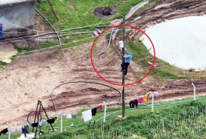 Dronu g�r�nce ka�ak hatlar� iptal etti