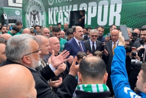 Konyaspor, kupa finali i�in Antalya'ya u�urland�