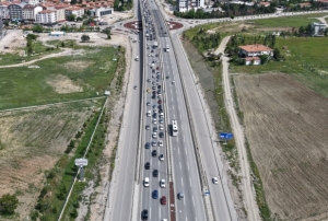 Tatilin son gününde dönüş yoğunluğu arttı